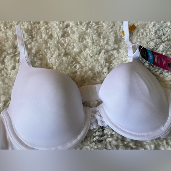 MAIDENFORM white padded push up bra with underwire size 34A NWT - Picture 5 of 5
